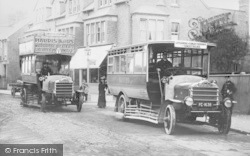 Motor Buses, Cowley Road c.1915, Oxford