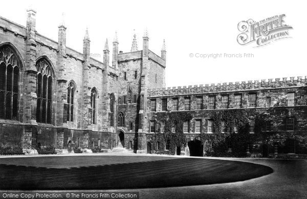 Photo of Oxford, New College 1890