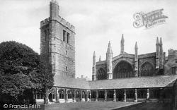 New College Bell Tower And Cloister 1907, Oxford