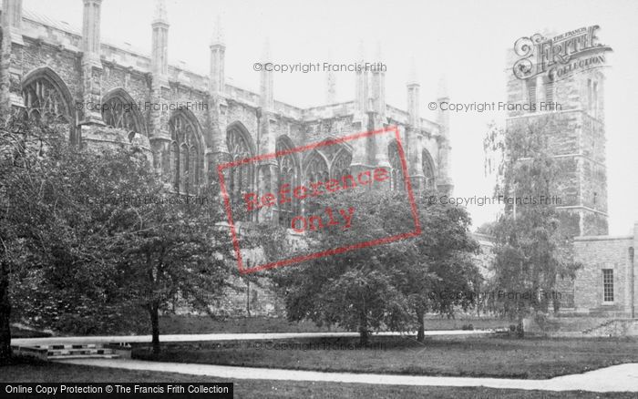 Photo of Oxford, New College c.1955