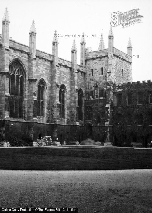 Photo of Oxford, New College c.1955