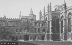 New College Chapel 1890, Oxford