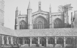New College Chapel And Cloisters 1890, Oxford