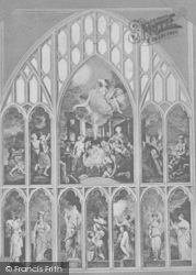 New College Chapel Window, By Sir Joshua Reynolds 1893, Oxford