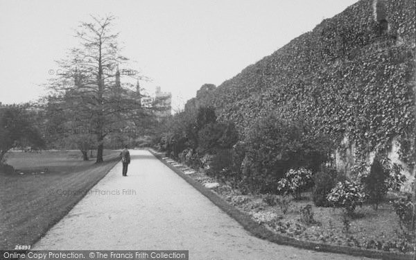 Photo of Oxford, New College Gardens And Old City Wall 1890