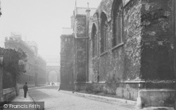 Oriel Chapel 1890, Oxford