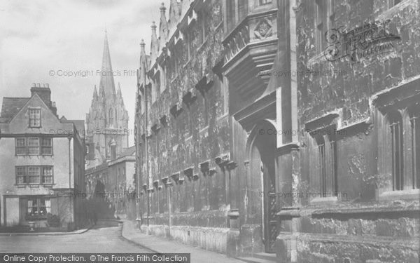 Photo of Oxford, Oriel College And St Mary's Spire 1907
