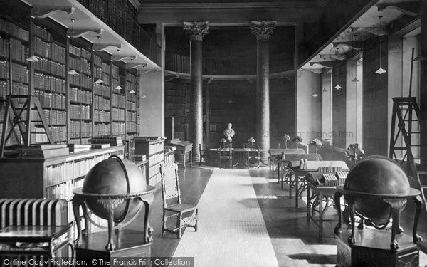 Photo of Oxford, Oriel College, Library (Founded Ad1326) 1912