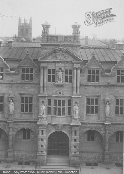 Photo of Oxford, Oriel College, New Entrance 1912