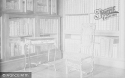 Oriel Library Interior 1912, Oxford