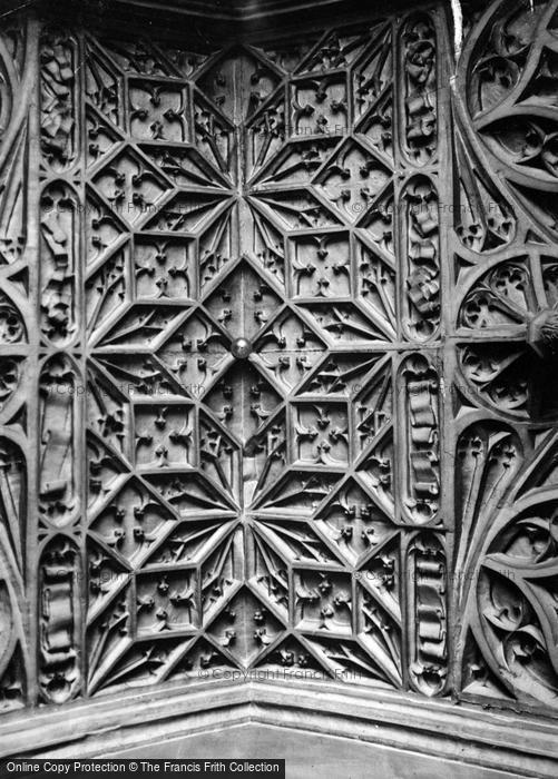 Photo of Oxford, Ornate Ceiling c.1900