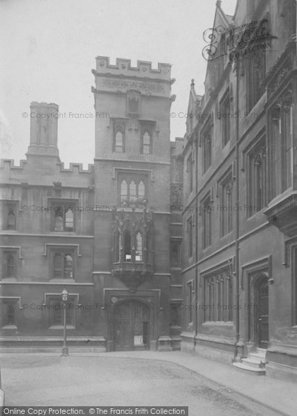 Photo of Oxford, Pembroke College 1902