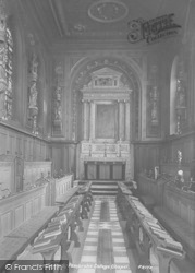 Pembroke College Chapel 1907, Oxford