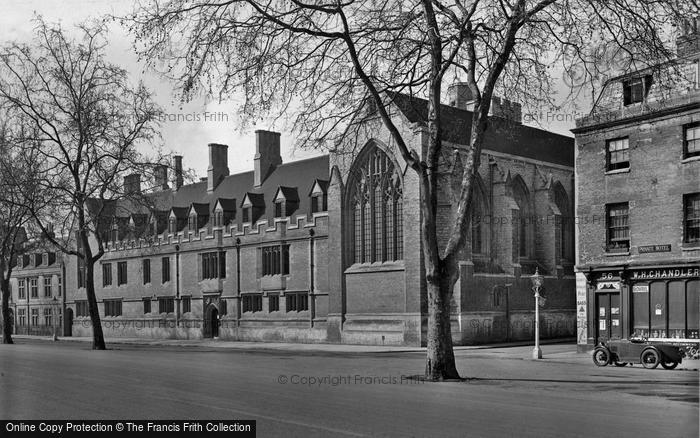 Photo of Oxford, Pusey House 1933