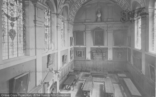 Photo of Oxford, Queen's College Dining Hall 1912