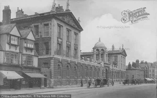 Photo of Oxford, Queen's College Front 1912