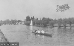 Racing Crew On The Isis c.1950, Oxford