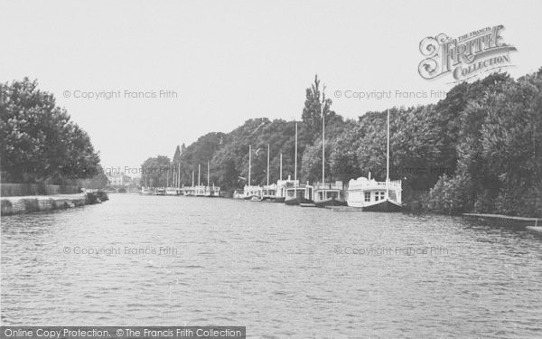 Photo of Oxford, River Isis c.1950