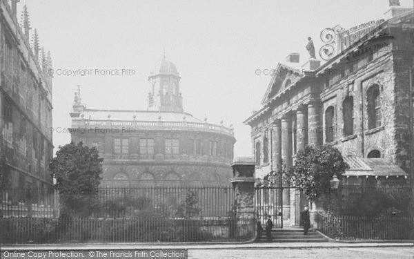 Photo of Oxford, Sheldonian Theatre 1890