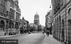 St Aldates And Tom Tower c.1955, Oxford