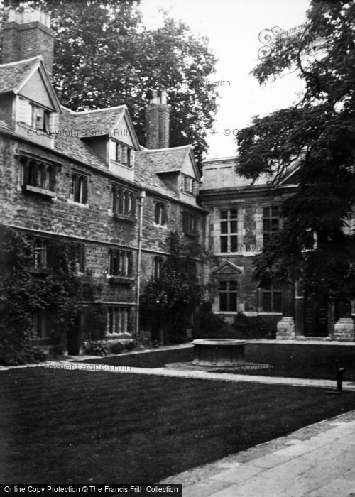 Photo of Oxford, St Edmund Hall c.1955