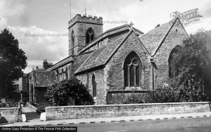 Photo of Oxford, St Giles Church c.1920