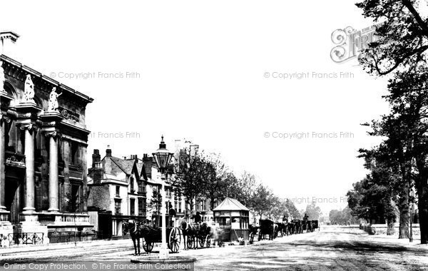 Photo of Oxford, St Giles Street 1890
