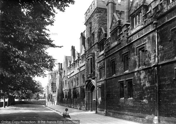 Photo of Oxford, St John's College 1900