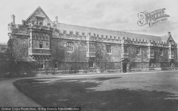 Photo of Oxford, St John's College 1907