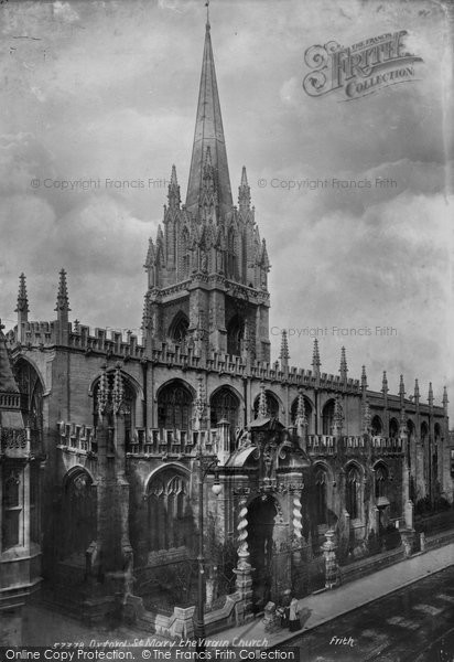 Photo of Oxford, St Mary The Virgin Church 1907