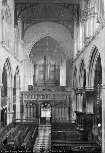 Photo of Oxford, St Mary The Virgin Church, Interior 1907