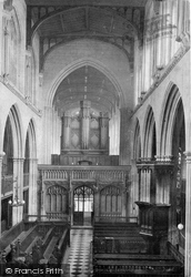 St Mary The Virgin Church, Interior 1907, Oxford