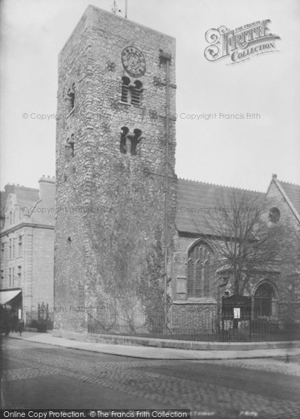 Photo of Oxford, St Michael's Church, Old Norman Tower 1907