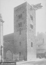 St Michael's Church, Old Norman Tower 1907, Oxford
