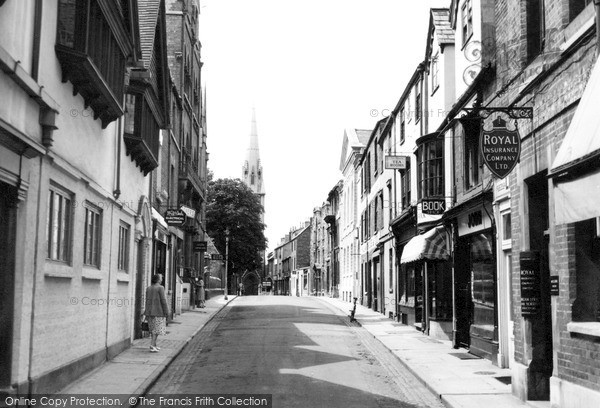 Photo of Oxford, St Michael's Street c.1955