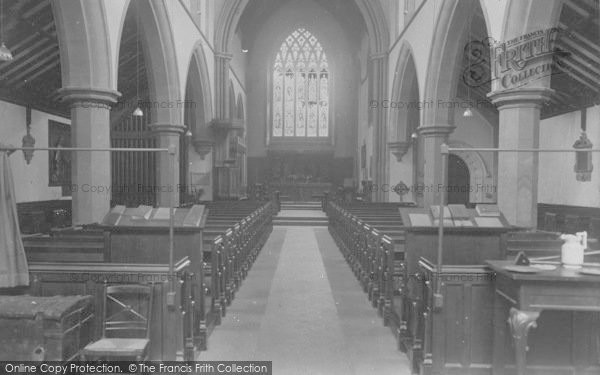 Photo of Oxford, St Peter Le Bailey Church, Interior 1937