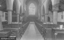 St Peter-Le-Bailey Church, Interior 1937, Oxford