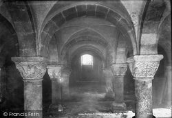 St Peter's In The East Church Crypt 1907, Oxford