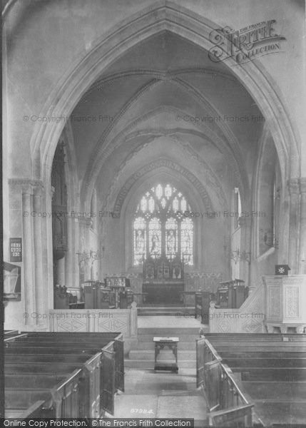 Photo of Oxford, St Peter's In The East Church, Interior 1907