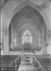 St Peter's In The East Church, Interior 1907, Oxford