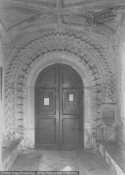 Photo of Oxford, St Peter's In The East Church, Norman Doorway 1907