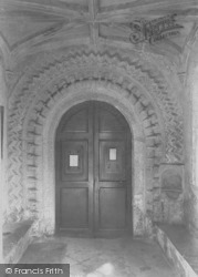 St Peter's In The East Church, Norman Doorway 1907, Oxford