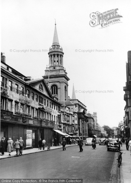 Photo of Oxford, The City Church, High Street c.1950