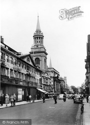 The City Church, High Street c.1950, Oxford