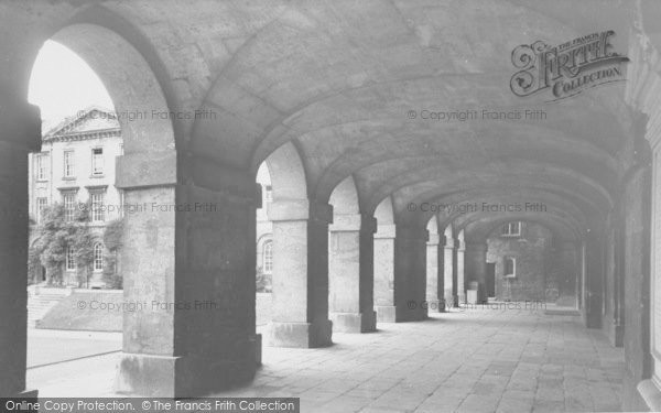 Photo of Oxford, The Cloisters, Worcester College c.1955