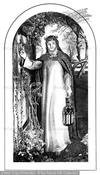 Photo of Oxford, 'the Light Of The World' By Holman Hunt, Keble College 1907