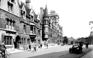 The Masters Lodgings And Balliol College 1922, Oxford