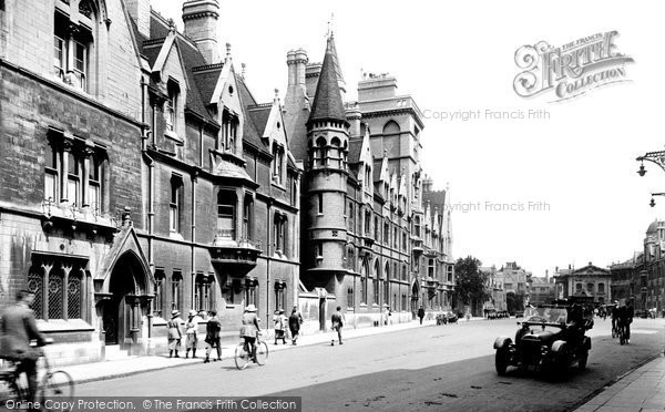 Photo of Oxford, the Masters Lodgings and Balliol College 1922