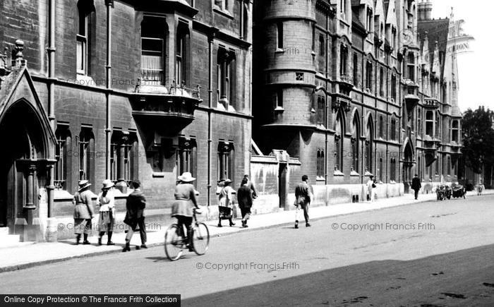 Photo of Oxford, The Masters Lodgings And Balliol College 1922