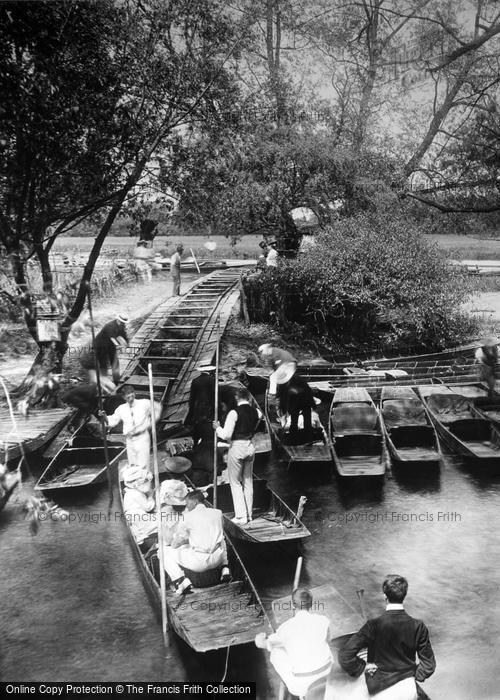 Photo of Oxford, The Rollers, On The Cherwell 1906